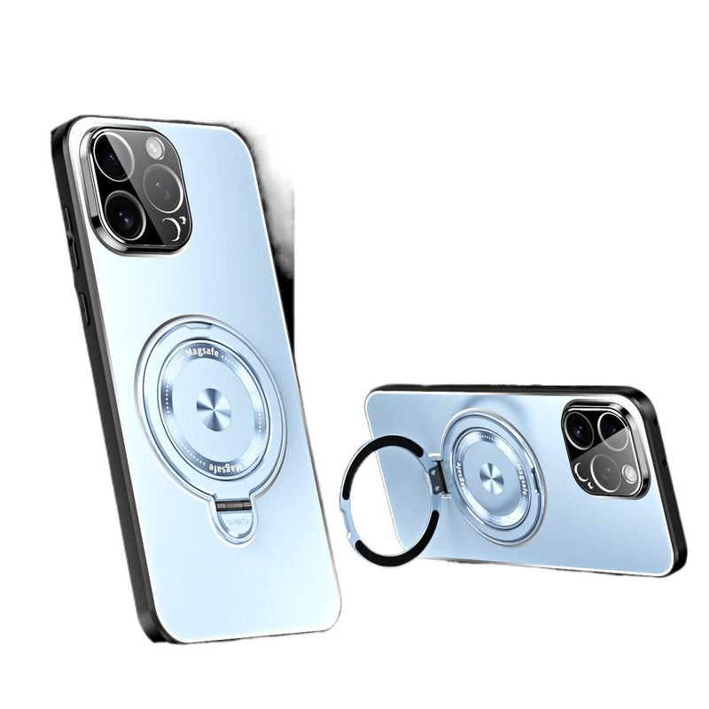 غطاء واقي | مقاوم للصدمات لـ iPhone 16 / 16 Plus / 16 Pro / 16 Pro Max | أزرق PC | حماية من السقوط - Image 1