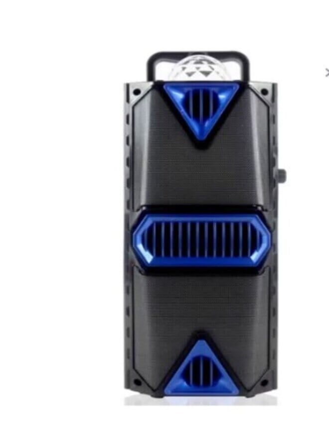 LC Portable Wireless Speaker with Microphone and Disco Light - Image 3