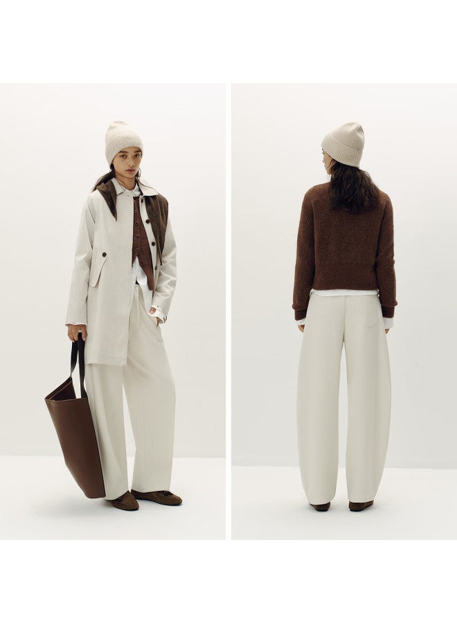 Semir Senrou Cotton | Mall-matching Casual Pants For Women, Split Knife Pants, Autumn Loose Long Pants, 101525127011a - Image 2