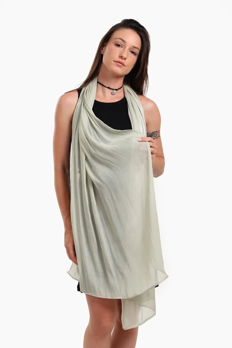 Carina Organza Crinkle Scarf - Image 3