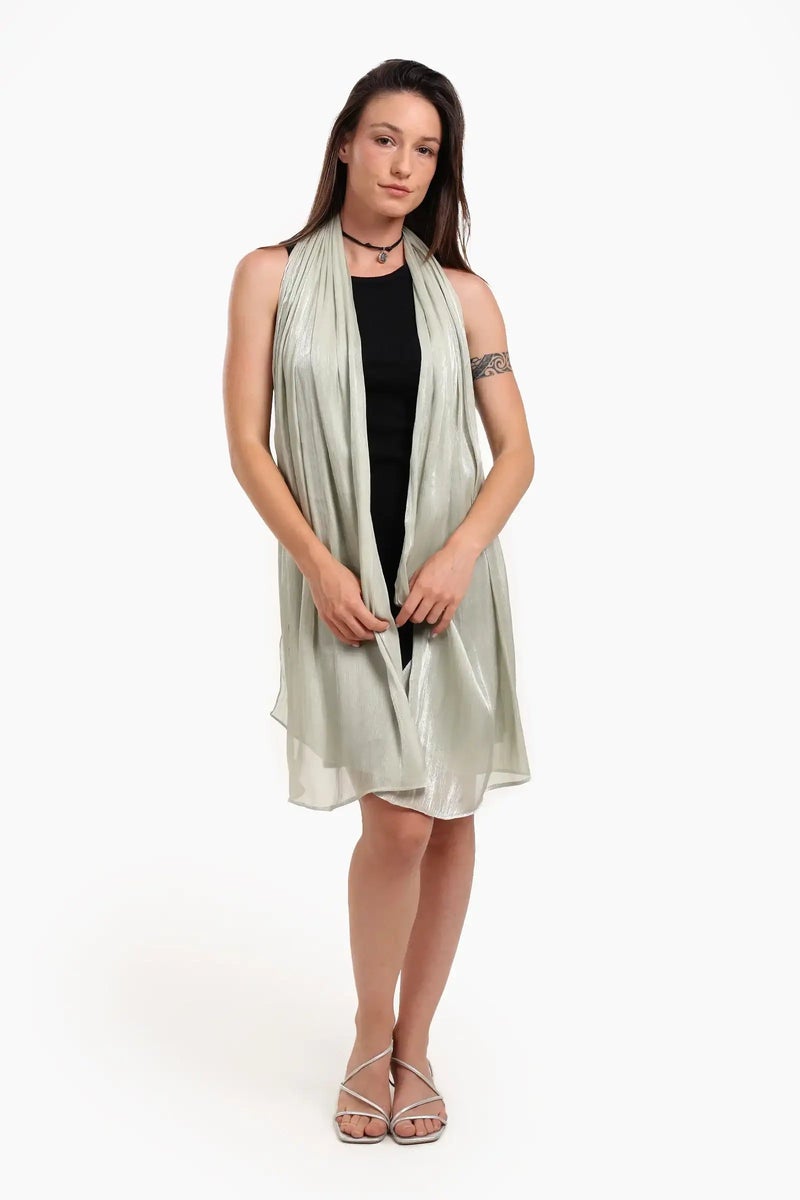 Carina Organza Crinkle Scarf - Image 1