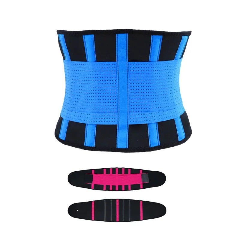 Bluejw Hot Sales Neoprene Waist Trimmer Adjustable Body Shaper Waist Trainer Slimmer Belt for Women Men Tummy Control - Image 1
