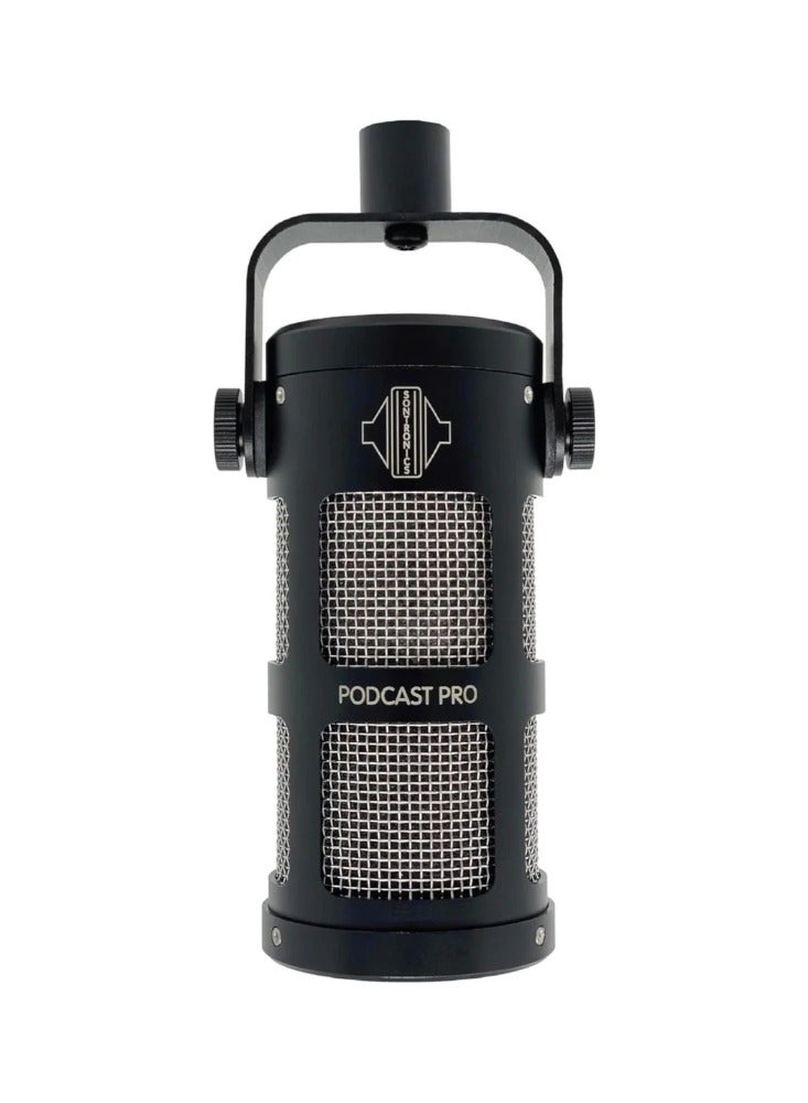 Sontronics Podcast Pro Dynamic Microphone, Black