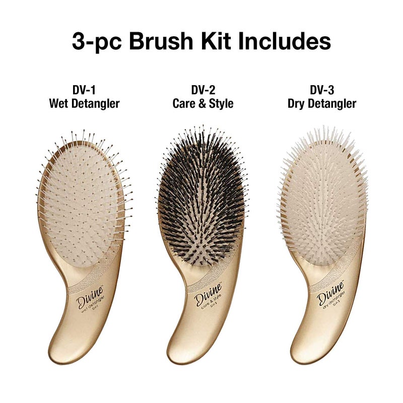 Olivia Garden Divine Revolutionary Ergonomic Design Hair Brush - Image 1