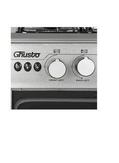 UNIONAIRE Unionaire 5-burner gas stove, oven and grill, 60/80 stainless steel, complete with fan, Gusto  - Image 2