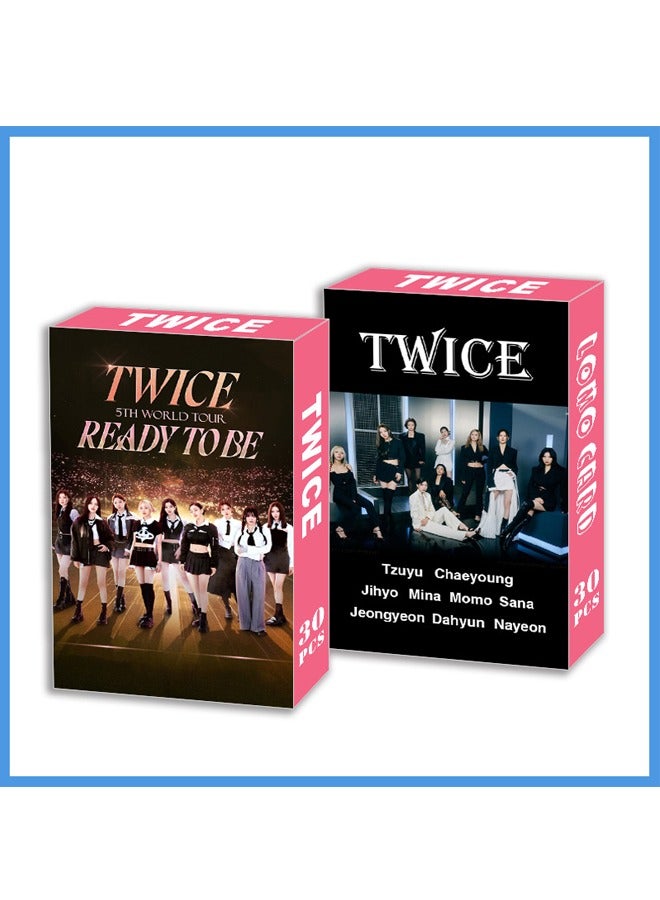 NIBEMINENT 30 Pcs TWICE Album Photo Cards - Image 2