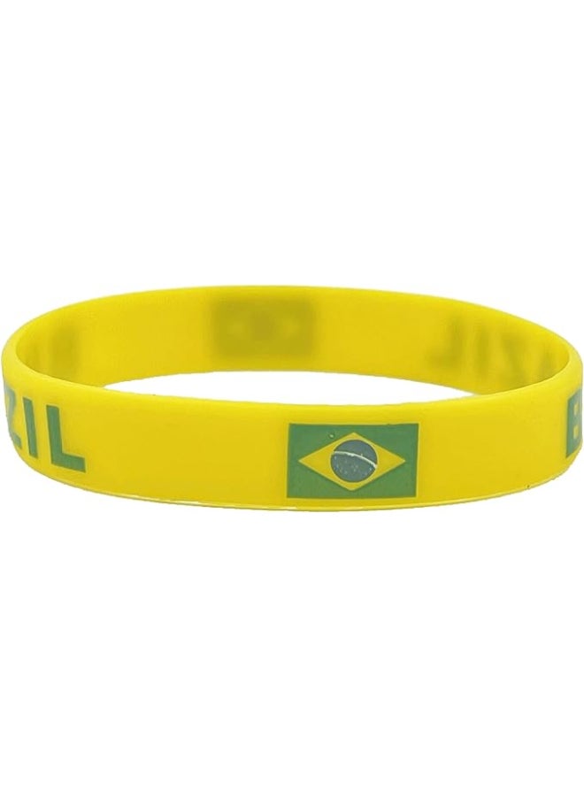 Fifa 2026 Silicon Wrist Band - Brasil - Image 1