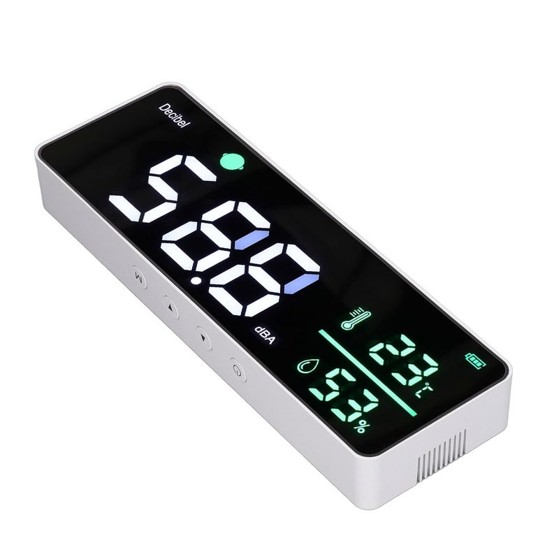 Large Wall Hanging LED Meter For Classroom With Sound Level Temperature Humidity Display - Image 5