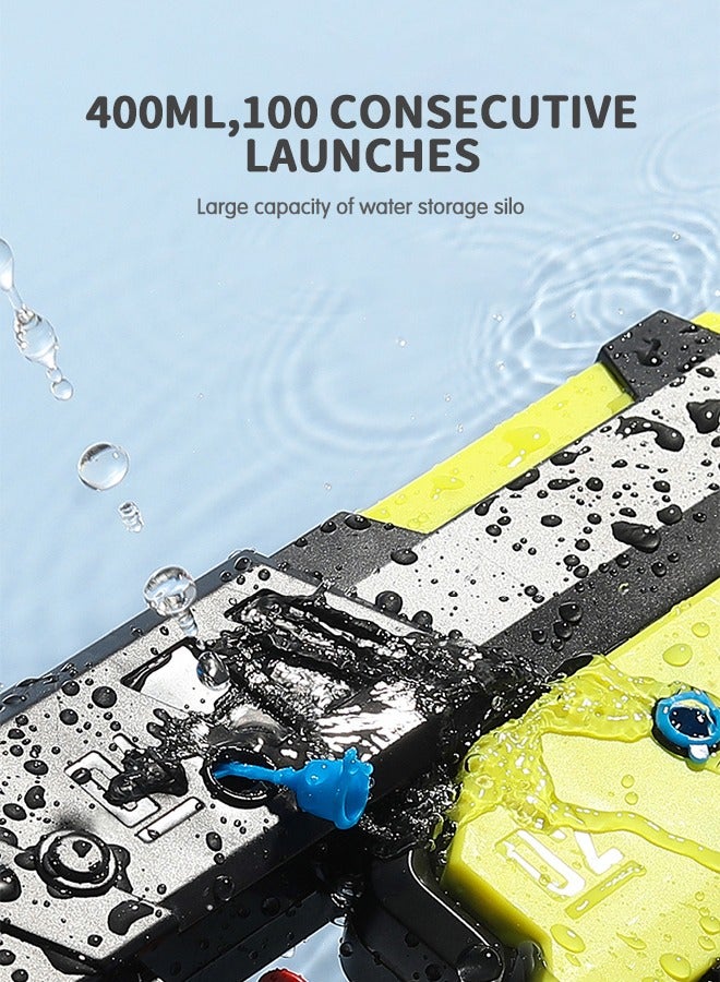 GROIC 2 in 1 Water Guns for Kids, Squirt Guns Water Pistol Guns, 1 Big Plus 1 Small Water Blaster, Summer Water Blaster Pistol Swimming Pool Bath Toys Outdoor Beach Water Fighting Toy for Boy Girl - Image 5