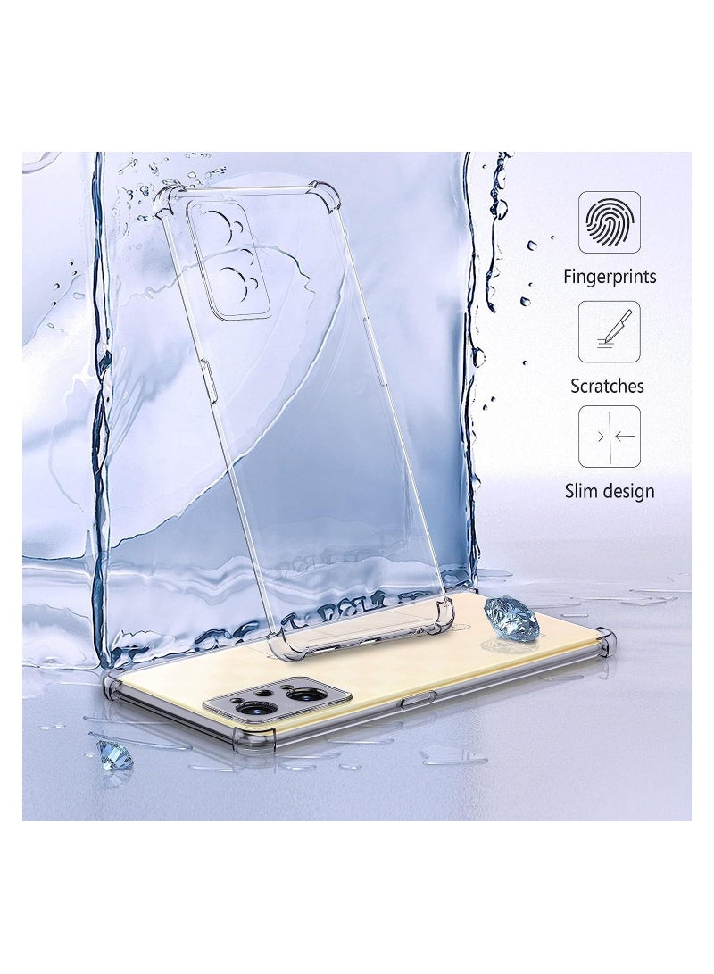 Tpu Case for Realme GT Neo 2/3T Clear Case Ultra Crystal Thin Transparent Protective Back Cover Soft Flexible Bumper Hybrid Silicone Case Shock Absorption  - Image 5