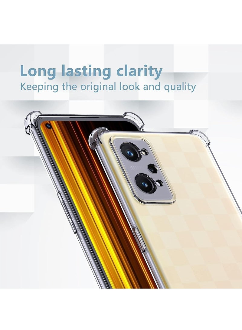 Tpu Case for Realme GT Neo 2/3T Clear Case Ultra Crystal Thin Transparent Protective Back Cover Soft Flexible Bumper Hybrid Silicone Case Shock Absorption  - Image 2