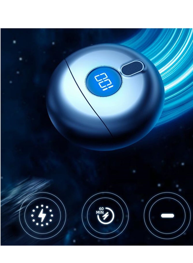 ماكينة حلاقة صغيرة جديدة قابلة للشحن عبر USB ماكينة حلاقة صغيرة محمولة للسفر صامتة - Image 4