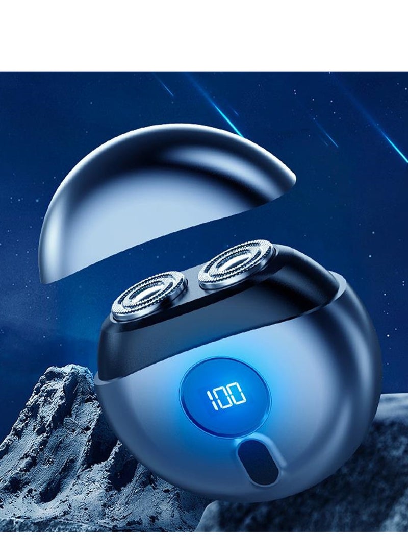 ماكينة حلاقة صغيرة جديدة قابلة للشحن عبر USB ماكينة حلاقة صغيرة محمولة للسفر صامتة - Image 5
