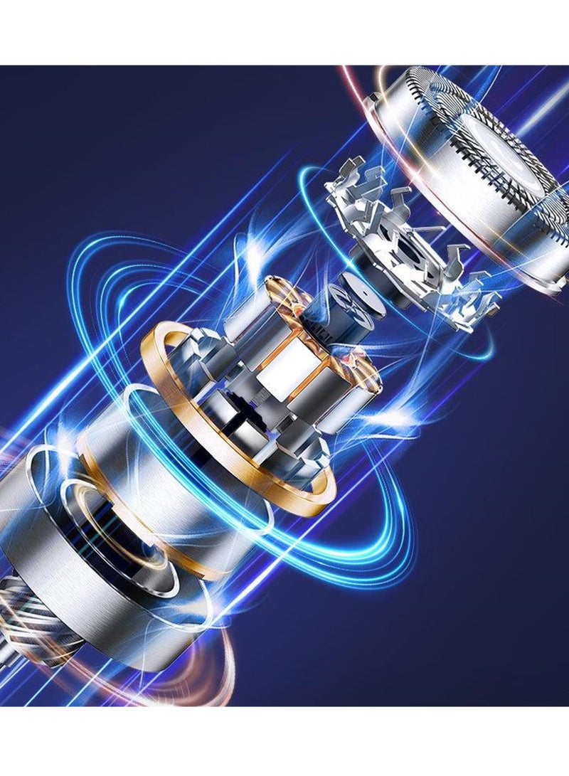 ماكينة حلاقة صغيرة جديدة قابلة للشحن عبر USB ماكينة حلاقة صغيرة محمولة للسفر صامتة - Image 3