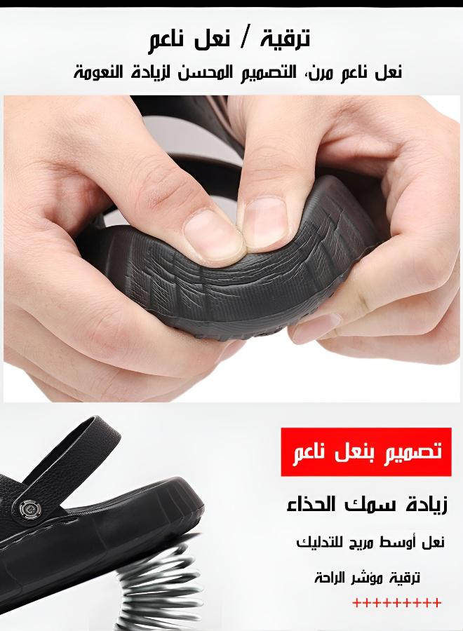 صندل رجالي كاجوال سهل الارتداء بنعل سميك وناعم - Image 4