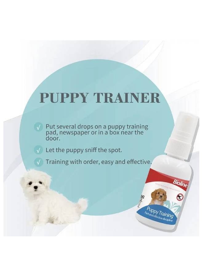 Bioline Puppy Training Spray 50ml - Image 2