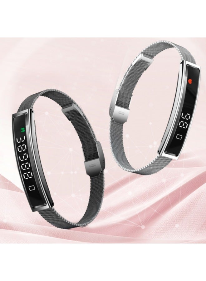 Neutral New B3 Smart Bracelet Couple Bracelet Step Counter Heart Rate Health Monitor Waterproof Magnetic Sports Bracelet For Men And Women - Image 5