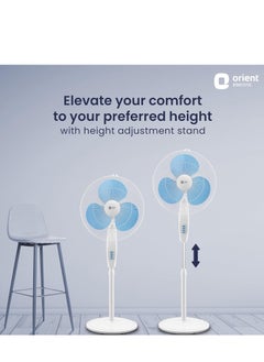 ORIENT مروحة قاعدة متذبذبة 400 ملم من أورينت إليكتريك ستاند-82  - Image 4