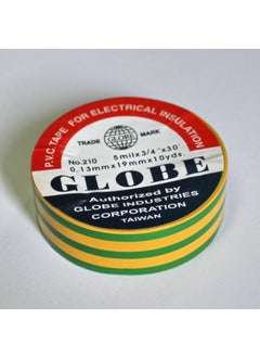 Globe Original Yellow/Green 19mm Insulated Tape 6060024 