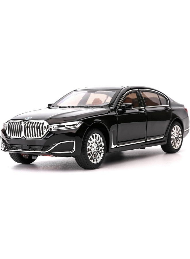 Invite Enterprise Bmw 760Li 1:24 Diecast Scale Model Metal Pull Back Toy Car For Kids With Openable Doors & Light, Music Toy Vehicle For Kids?Colors As Per Stock? - Image 1
