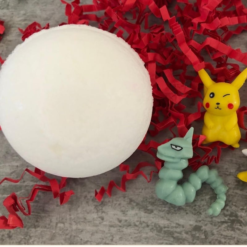 E_Glaze Eglaze Hidden Messege Bath Bombs Surprise Bath Bomb Secret messege Bath Bomb Special Messege in a bottle Bath Bomb customs Crystal Ball Bath Bomb set of 2 120gm each  - Image 1
