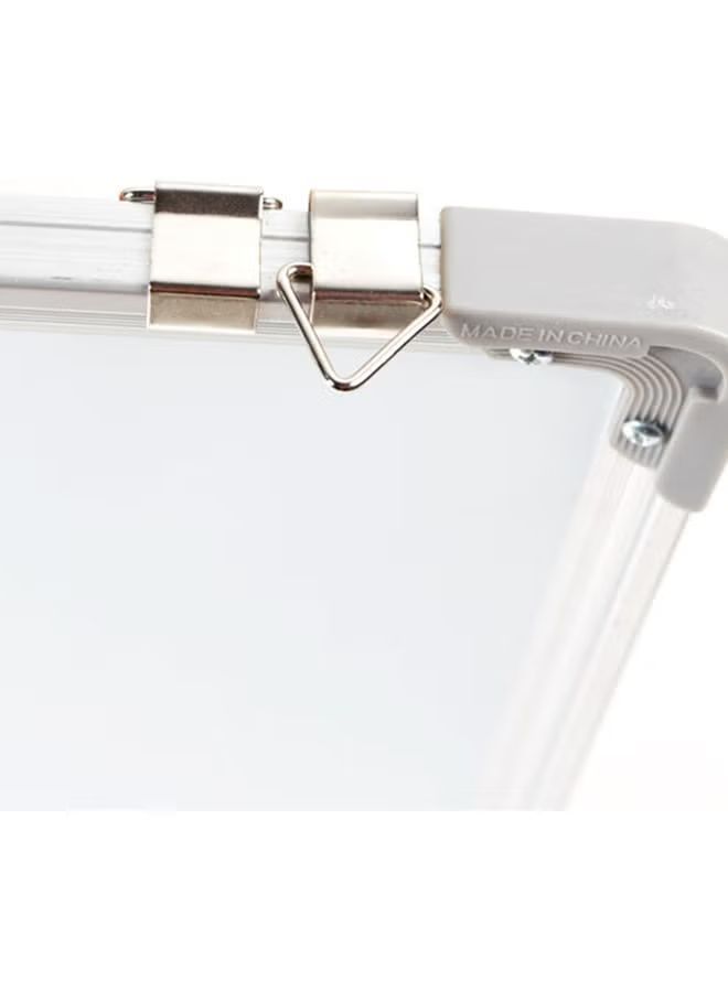 سبورة بيضاء مغناطيسية للمدرسة 90x60x2 سم - Image 3