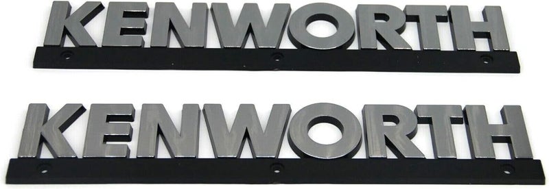 Kenworth Aftermarket Side Emblems - 14" x 2.5" - Set of 2 - Image 1