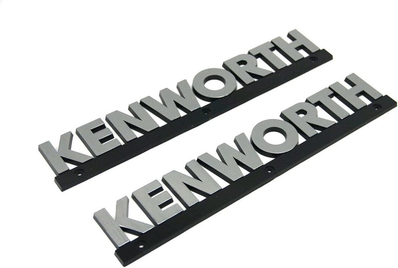 Kenworth Aftermarket Side Emblems - 14" x 2.5" - Set of 2 - Image 3