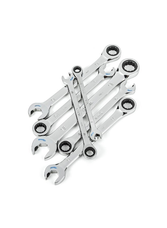 SATA ST09024SJ 7-Piece Metric Double Ratcheting Wrench Set - Image 2