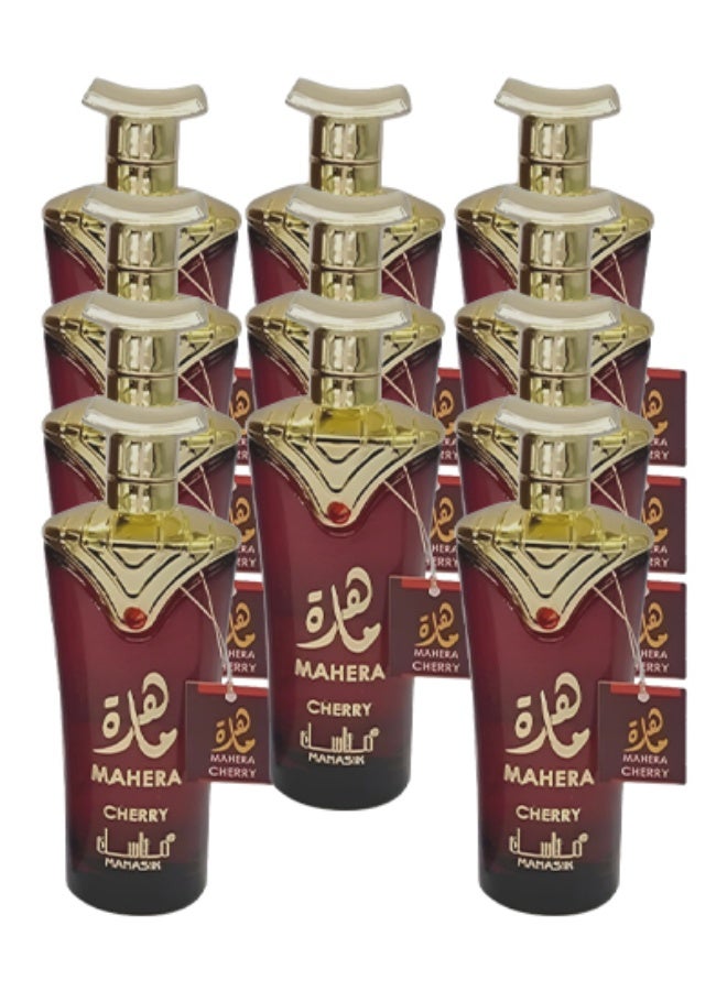 مناسك 11 قطع عطر ماهيرا بالكرز للنساء 100 مل - Image 1