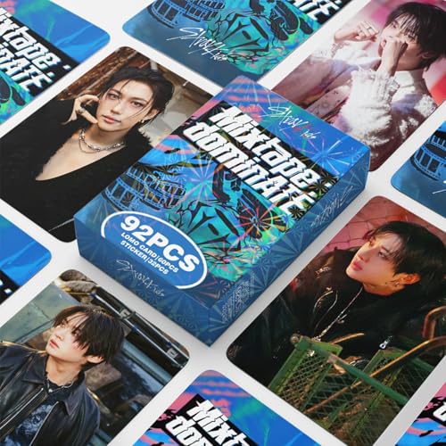 KPOPBP Stray Kids 60 PCS Mixtape Dominate Album Photocards Kpop Lomo Card Set Felix HYUNJIN Photo Cards Gift Merch for SKZ Boys and Girls - Image 5