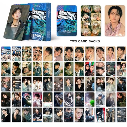 KPOPBP Stray Kids 60 PCS Mixtape Dominate Album Photocards Kpop Lomo Card Set Felix HYUNJIN Photo Cards Gift Merch for SKZ Boys and Girls - Image 2
