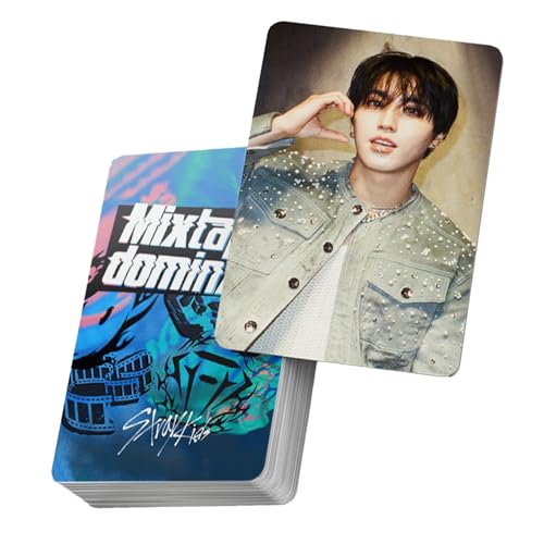 KPOPBP Stray Kids 60 PCS Mixtape Dominate Album Photocards Kpop Lomo Card Set Felix HYUNJIN Photo Cards Gift Merch for SKZ Boys and Girls - Image 4
