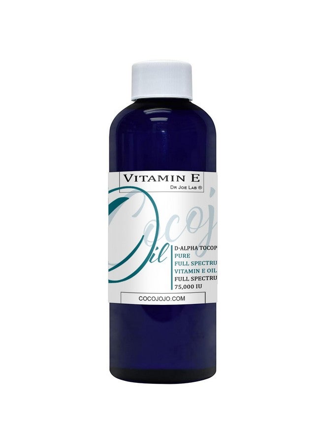 cocojojo Vitamin E Oil 100% Pure & Undiluted Full Spectrum Alpha Tocopherol 75000 Iu 2 Oz For Skin Hair Nails Body Care Hydrating Rejuvenating Skin Oil - Image 2