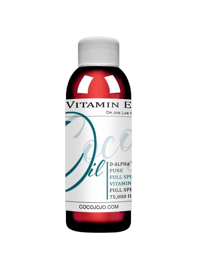 cocojojo Vitamin E Oil 100% Pure & Undiluted Full Spectrum Alpha Tocopherol 75000 Iu 2 Oz For Skin Hair Nails Body Care Hydrating Rejuvenating Skin Oil - Image 3