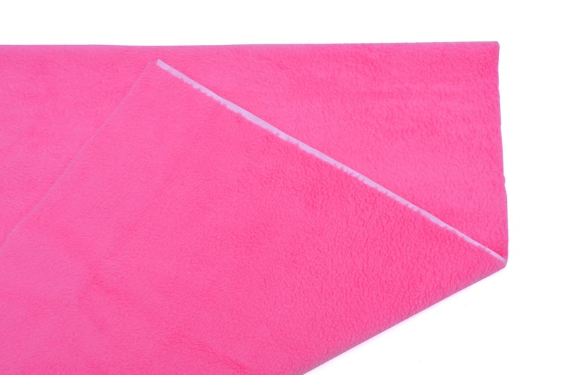 Waterproof Quick Dry Sheet for Baby| Bed Pad Anti-Piling Fleece Extra Absorbent Washable Matress Protector| Baby Bed Protector Sheet for Toddler Children. (Light Pink, Large)  - Image 4