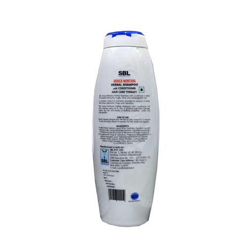 SBL Arnica Montana Herbal Shampoo with Conditioner, 400ml (Pack of 2) - Image 2