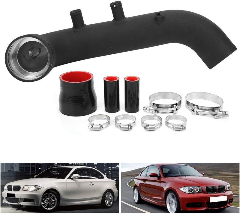 GLOGLOW Aluminum Intake Turbo Pipe Cooling Kit, Aluminum 3.0T Performance Upgrade for E93 N54 135i 335i - Image 4