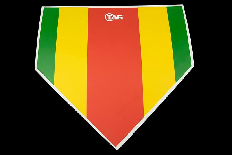 tag Strike Zone Home Plate, Colored for Pitchers, Catchers and Umpires, Baseball Softball Training Plates, 1 Count - Image 3