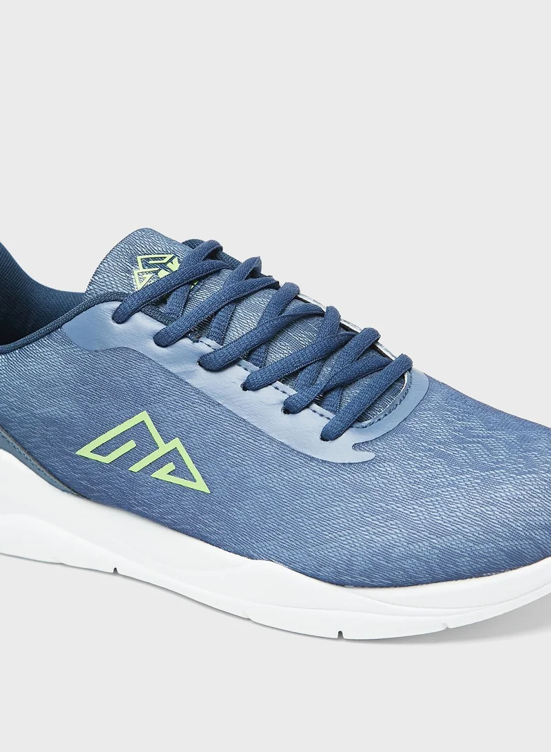 شو اكسبرس Lace Up Low Top Sneakers