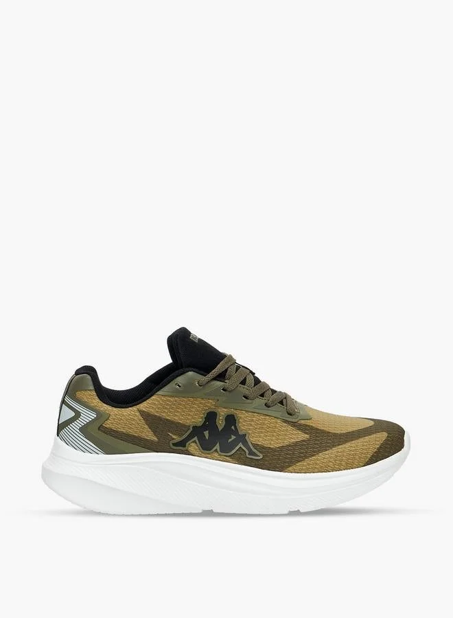 Kappa Men Logo Print Lace-Up Sports Shoes