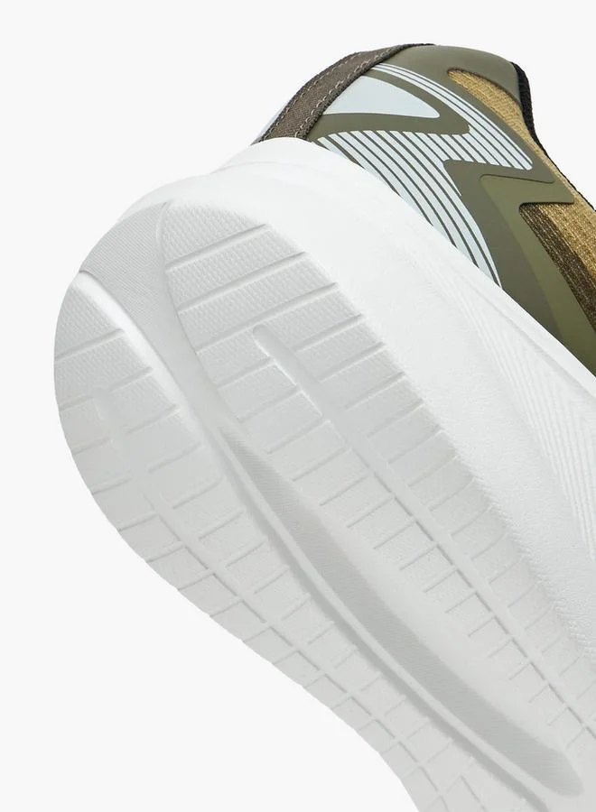 Kappa KHAKI Men Logo Print Lace-Up Sports Shoes for Men | Best Price UAE