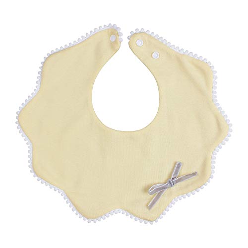 JANGANNSA 3 PCS Flower Baby Bibs Infant Burp Clothes for Baby Girls Saliva Towel Cotton Infant Toddler Girls Bibs (3 PCS -A) - Image 3