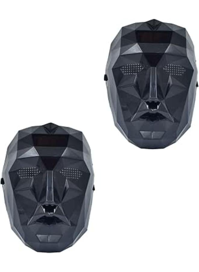 قناع الزعيم من HGNUT، قطعتان، مناسب لألعاب الحفلات والتنكر وأزياء الهالوين