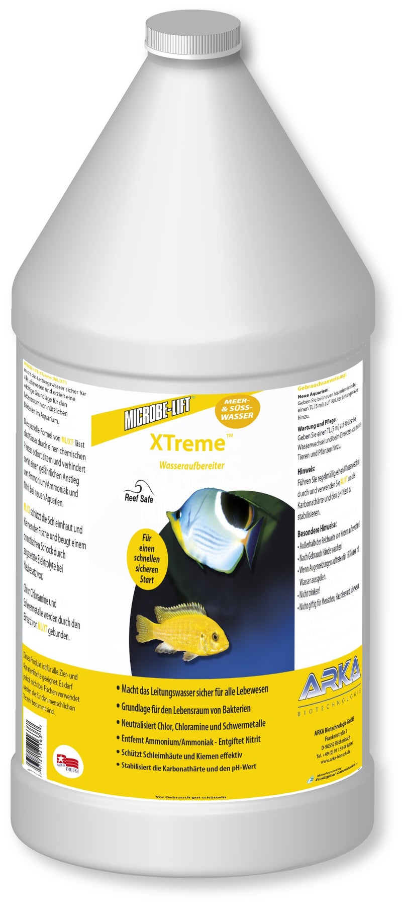 Microbe Lift MICROBE-LIFT XTA64 Xtreme Water Conditioner Treatment for Aquariums and Fish Tanks, 64 Ounces - Image 1