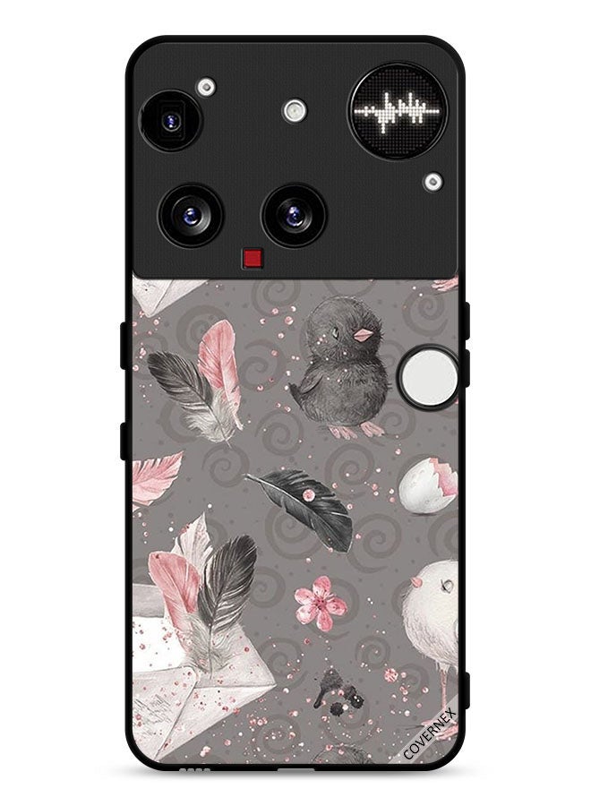 Covernex Nothing Phone (3) Protective Case Cover Feathers & Chicks - Image 1