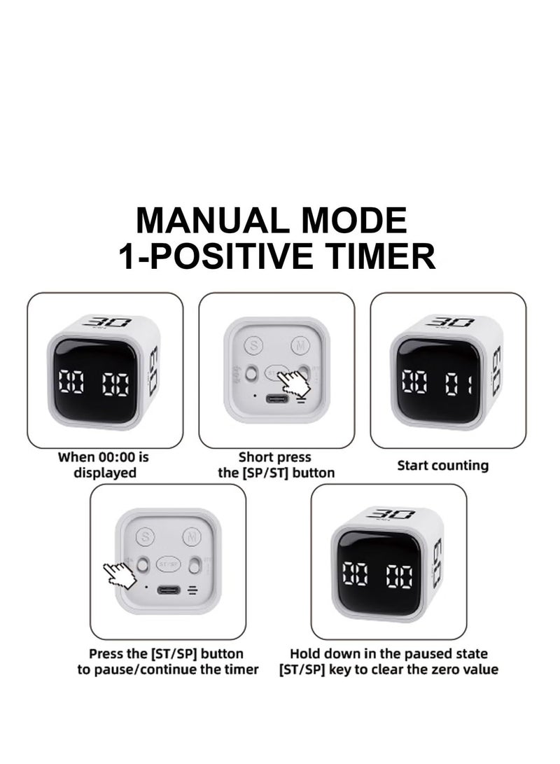 Unique Luminous Clock with Modern Design and Multiple Functions - You Will Not Irresistibly Add to Your Room! - Generic - Image 3