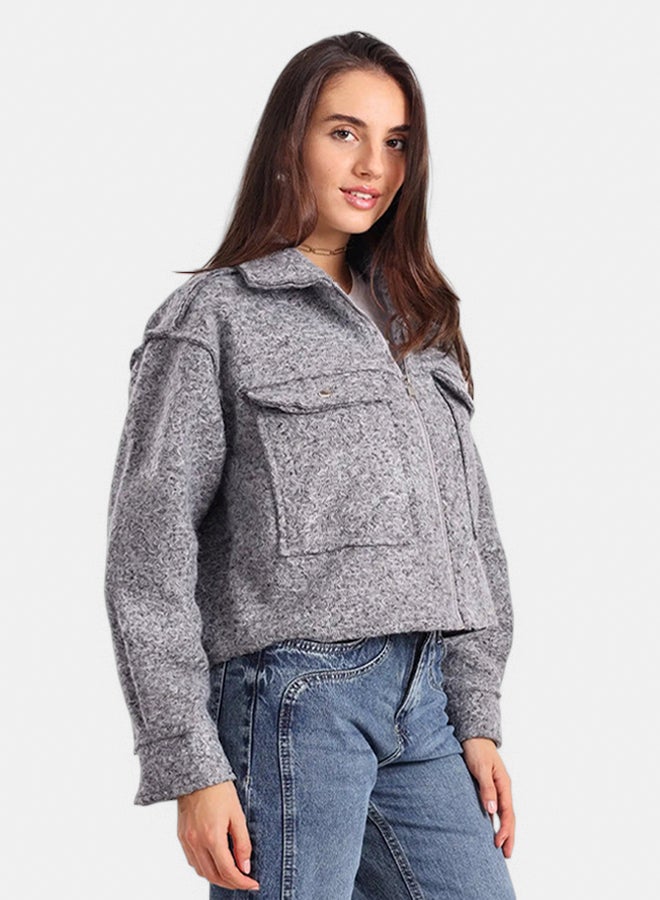 Carina سترة فليس مزودة بسحاب قصيرة - Image 3