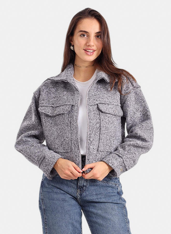 Carina سترة فليس مزودة بسحاب قصيرة - Image 1