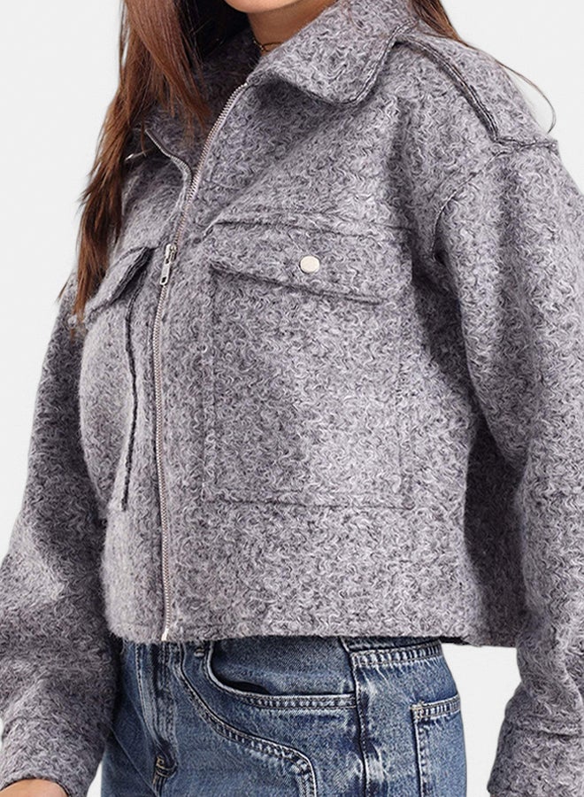 Carina سترة فليس مزودة بسحاب قصيرة - Image 5